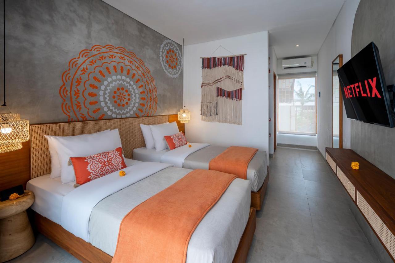 Roomates Surf Camp Canggu By Ini Vie Hospitality 외부 사진